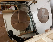Load image into Gallery viewer, Engine Lid Dual Fan Shroud (Forged Carbon Fiber/Mirror Finish/Carbon Fiber)