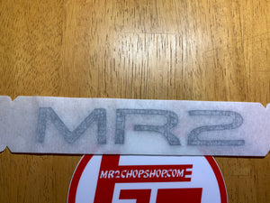 OEM Rear 94-99 Center Panel “MR2” Emblem