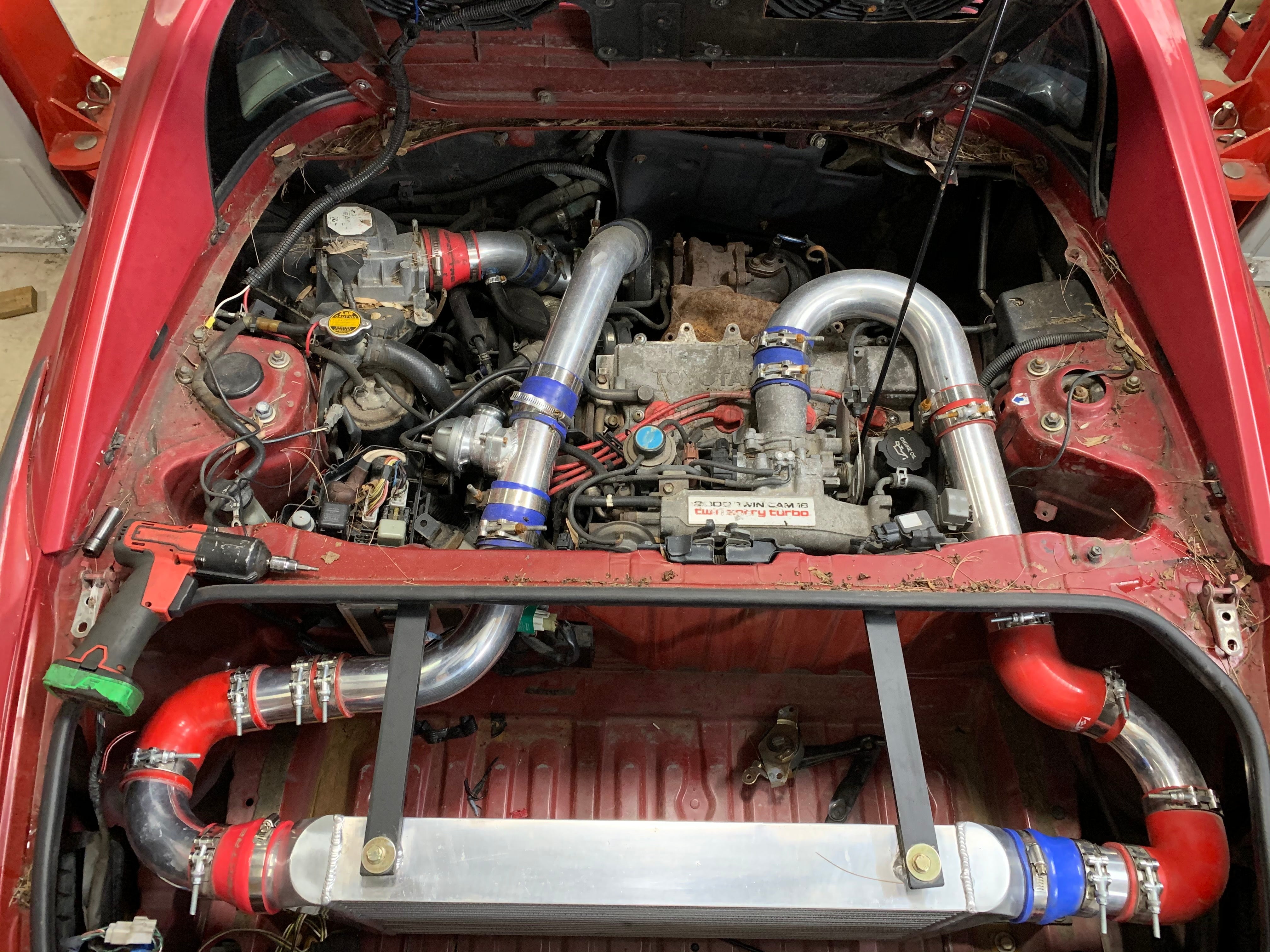 MR2 SW20 インタークーラー MR2 SW20 インタークーラー
